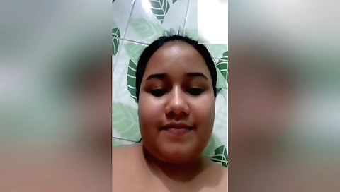 Sexy brunette with big ass shows her big boobs 0699