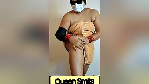 Indian stepmom seduces her stepson in this homemade video