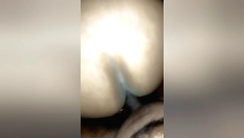 Stepmom is riding her horse and I am in the middle of it