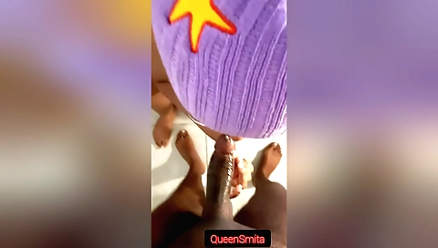 Indian girl gets the guy's cock in the kitchen video