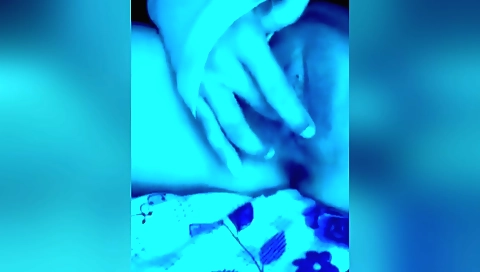 Indian girl masturbating in a private house in a solo video