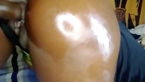 My amateur anal video showing my big ass getting fucked hard