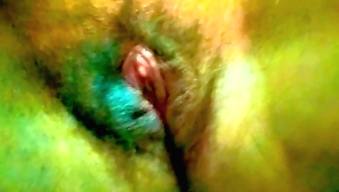 Indian massage video with a woman taking it in her body