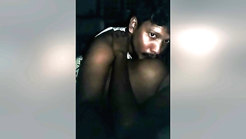 Hot brunette wife shows her sexy boobs on the webcam