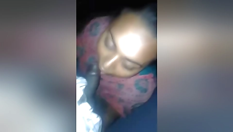 Indian girl suck her boyfriend's dick and lick his cock