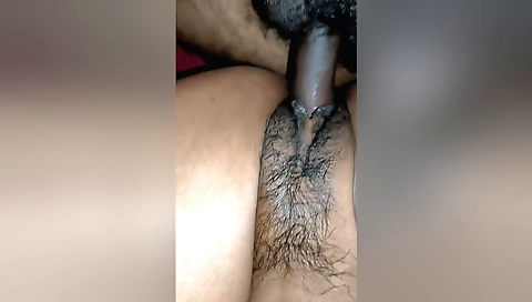 Indian girl shows hairy puss with doggy style video