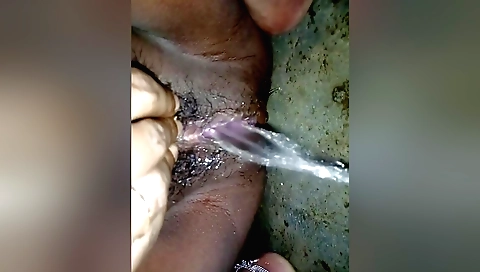 I'm stripping naked and playing with my vibrator in the bathroom