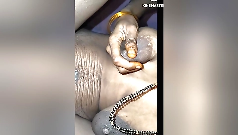 Indian babe deepthroated with her stepbrother in the bedroom