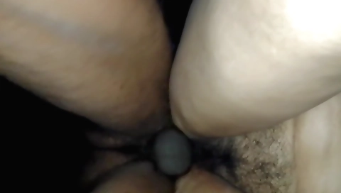 Big ass webcam video with a hairy brunette with a fat ass