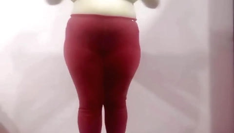 Indian girl enjoys herself during a hot solo video