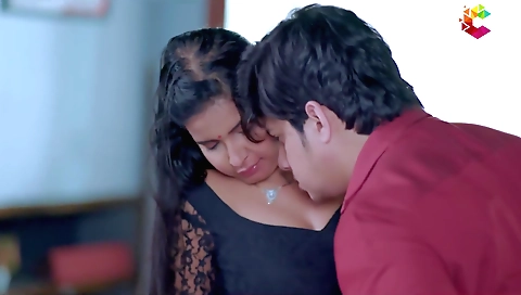 Rajikina dances with her boyfriend and makes him happy