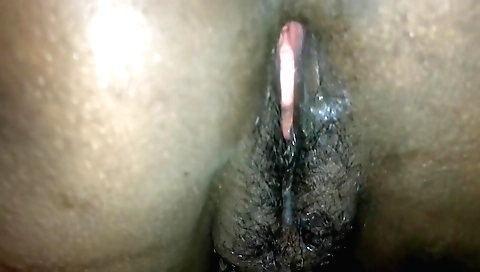 Step-sister with shaved pussy makes me cum in my mouth