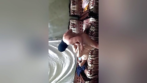 Indian milf stepsister with huge boobs cum on her big boobs