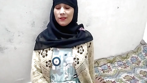 Indian naked and wearing a white blouse on the bed