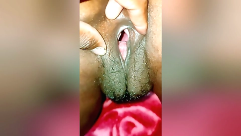 Indian teen gets wet after her hairy pussy is fucked