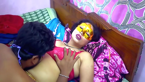 Busty brunette desi soh bhabi gets fucked so hard in hd video