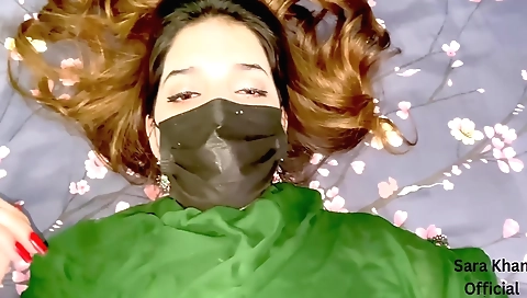 Indian brunette gets nailed in the kitchen on the couch