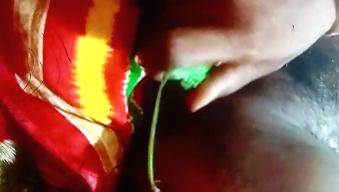 Indian solo female with hairy pussy plays with her dildo