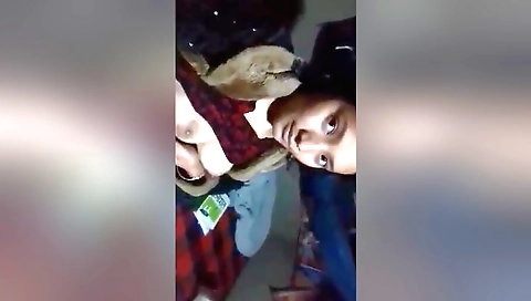 Busty hairy indian chick fucks her pussy on webcam