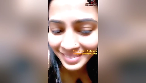 Busty brunette in a white stockings takes a shower