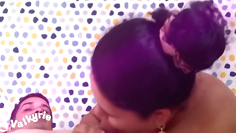 Indian amateur milf with big tits suck and fuck a deep throat