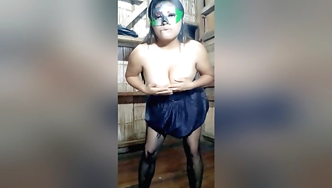 Indian mom in homemade porn video with her step son