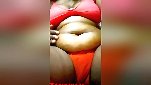 Hot brunette babe seduces the man in this solo video