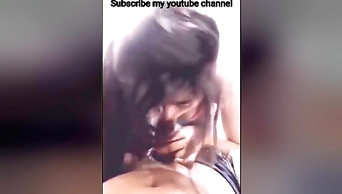 Today Exclusive- Desi Village Girl Sucking Step brother Dick