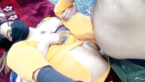 Brunette amateur blonde girl fucked by her husband and bestie