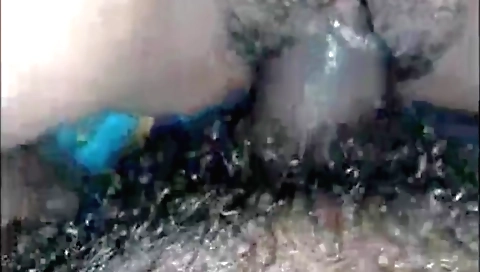 Hindu couple with hairy and hairy cums in a private home