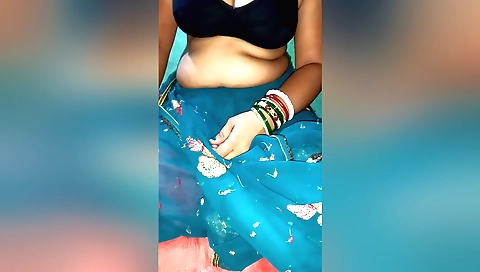 Charming girl with large tits shows how hot she is