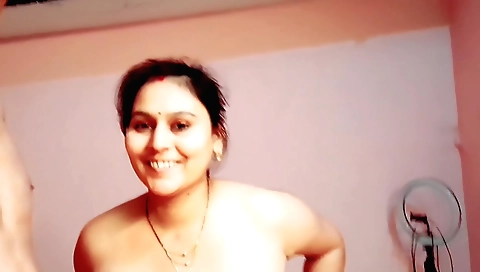 Brunette couple are having a romantic night stay at home