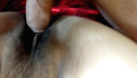 Hairy woman showing her hairy pussy in webcam video