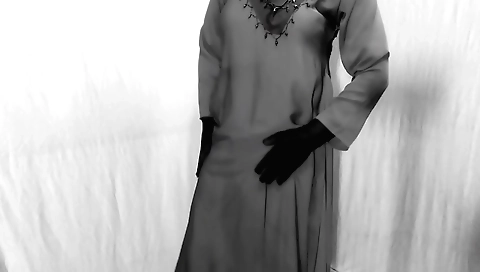 Indian wife fucks stepfather and sucks dick in a room