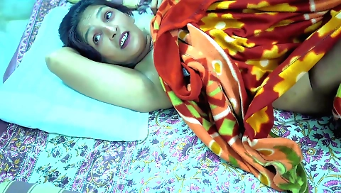 Indian housewife with sexy curves gives husband a great fuck