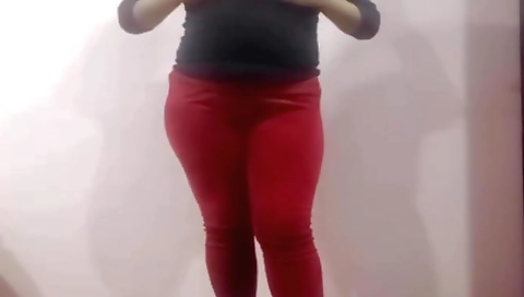 Busty indian girl is showing her hot pussy and booty in hd