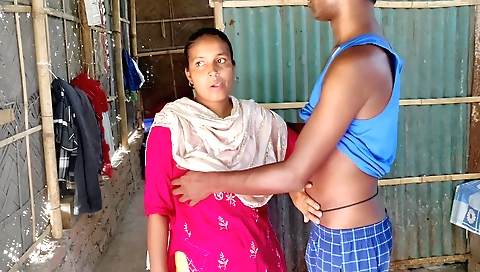 Indian teen bhabhi gets anal fucked in the village