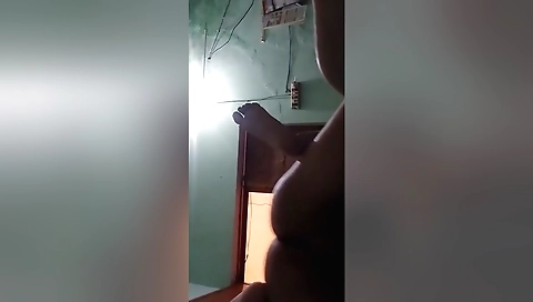 Indian amateur video shows a girl putting on a homemade show