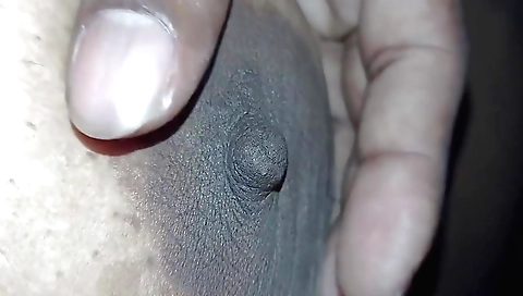 Horny solo amateur video with a tight pussy and a small tits