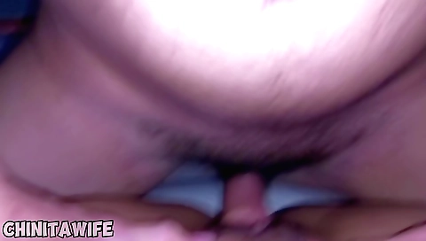 Sexy brunette pinaya suckers stepbros dick in the bed