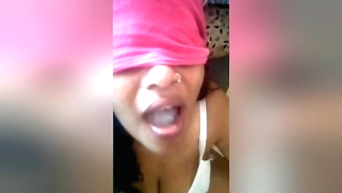 Indian teen has pussy filled with cum in the homemade vid