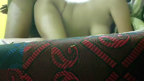 Indian girl with a tight pussy makes a good out of it