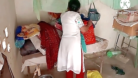 Cute brunette 18+ is treated by her family's husband