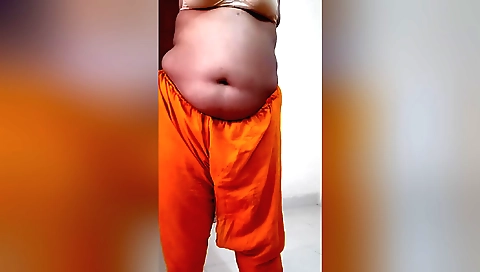 Indian stepmom plays solo video games in her hotel room