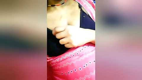 Indian big tittied slut rides and fucks in solo porn