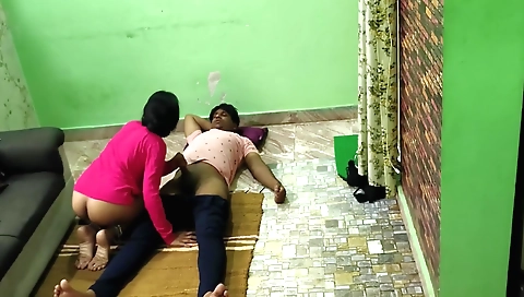 Indian stepsister rides cock like crazy in amateur video